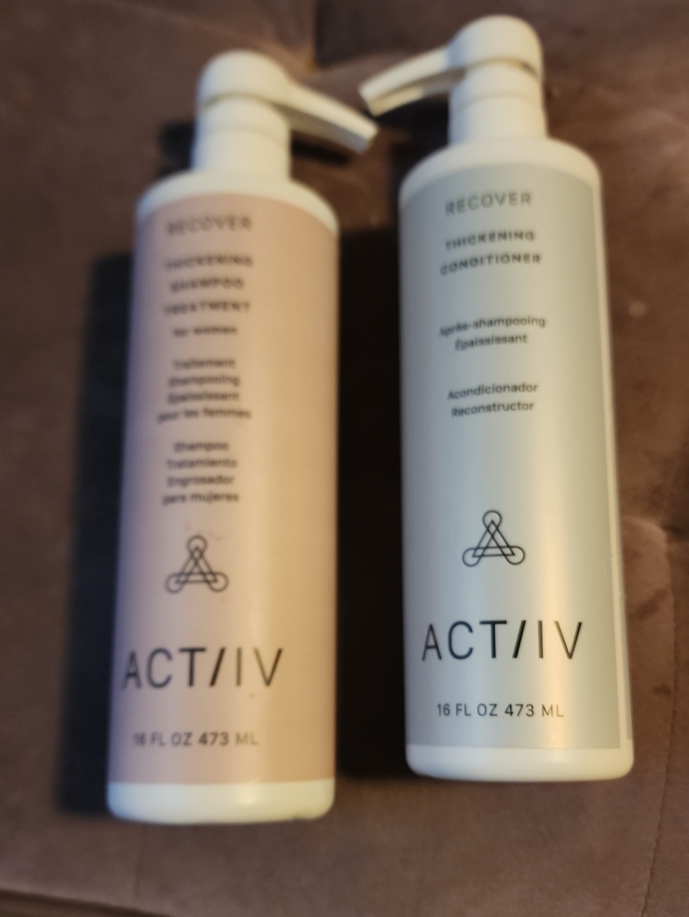 ACT/IV RECOVER THICKENING SHAMPOO TREATMENT & CONDITIONER